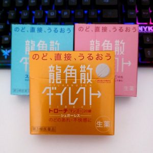 Ryukakusan Mint, Peach, Mango Obat Batuk Jepang